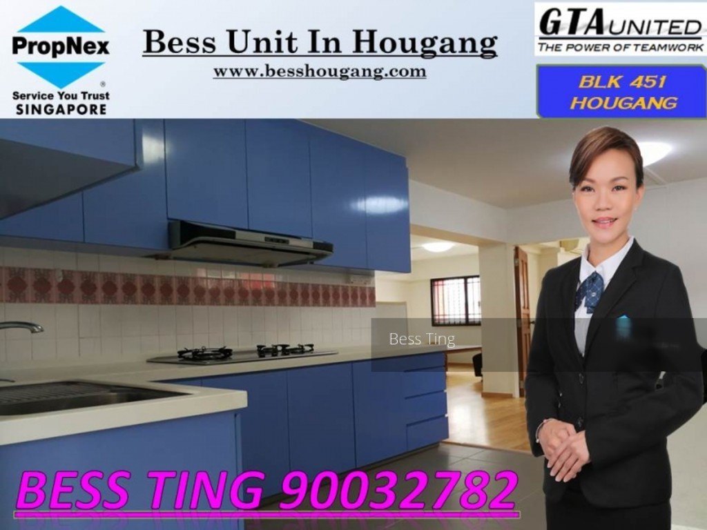 Blk 451 Hougang Avenue 10 (Hougang), HDB 4 Rooms #154396722